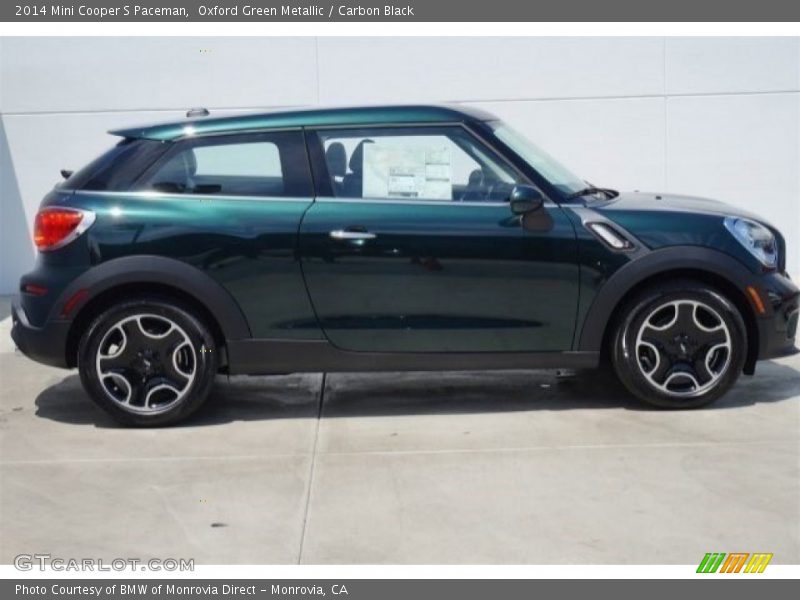 Oxford Green Metallic / Carbon Black 2014 Mini Cooper S Paceman