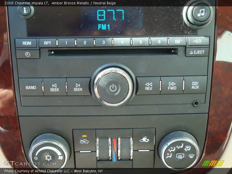 Amber Bronze Metallic / Neutral Beige 2006 Chevrolet Impala LT