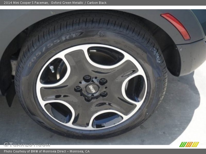 Oxford Green Metallic / Carbon Black 2014 Mini Cooper S Paceman