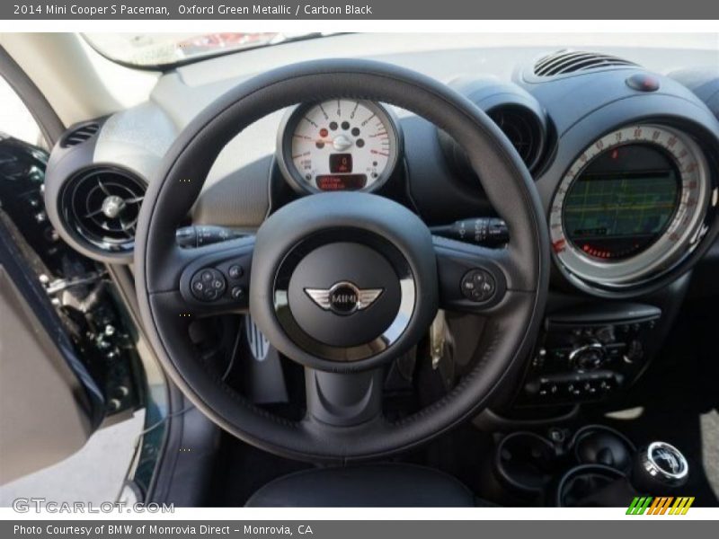 Oxford Green Metallic / Carbon Black 2014 Mini Cooper S Paceman