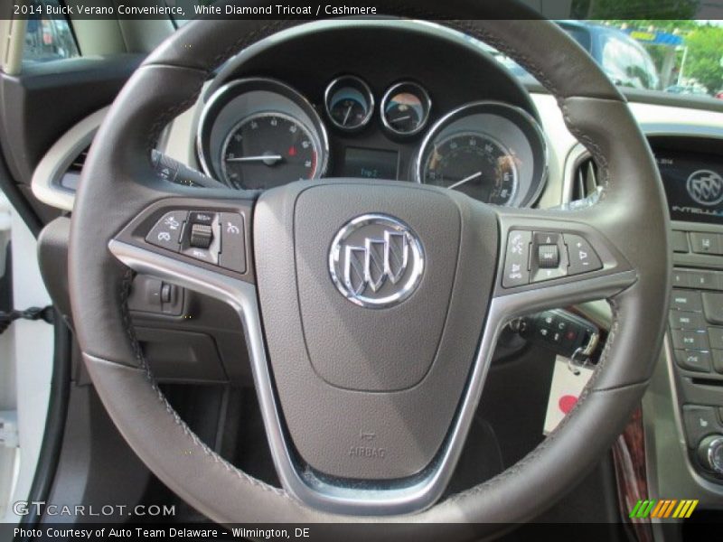 White Diamond Tricoat / Cashmere 2014 Buick Verano Convenience