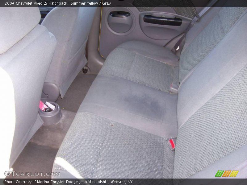 Summer Yellow / Gray 2004 Chevrolet Aveo LS Hatchback