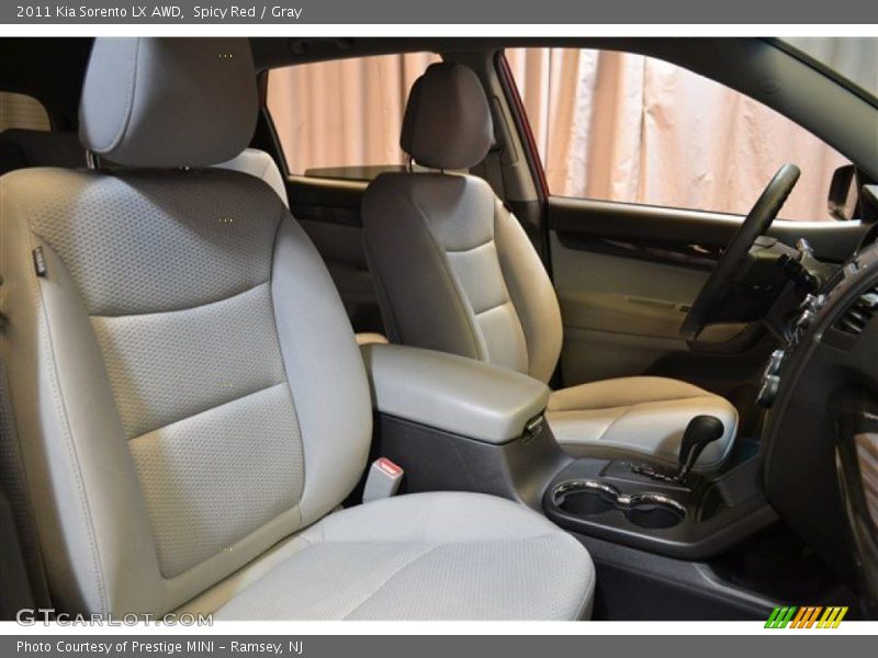Spicy Red / Gray 2011 Kia Sorento LX AWD