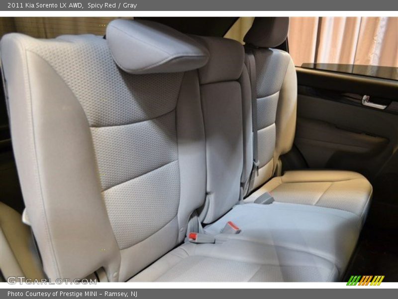 Spicy Red / Gray 2011 Kia Sorento LX AWD