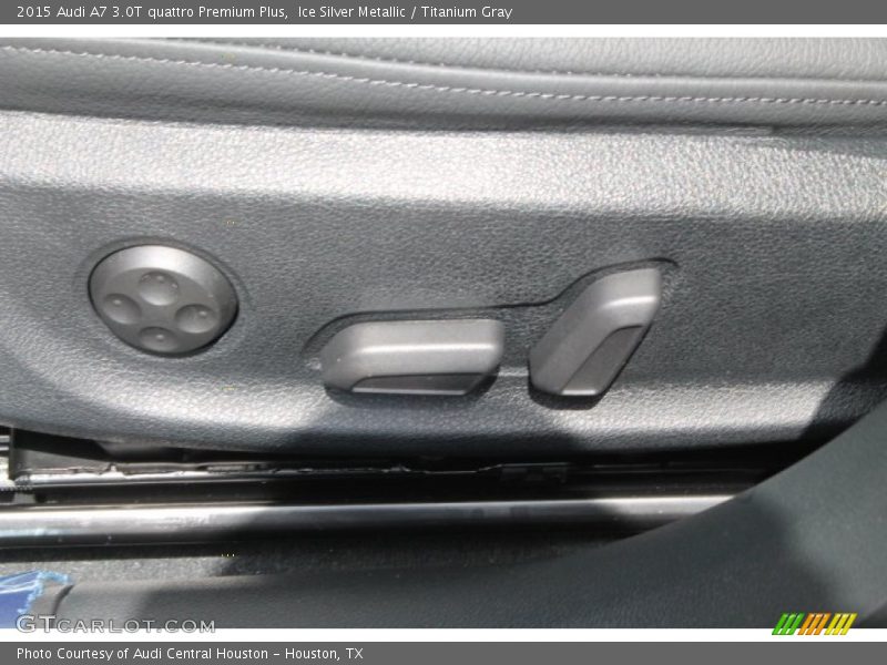 Ice Silver Metallic / Titanium Gray 2015 Audi A7 3.0T quattro Premium Plus