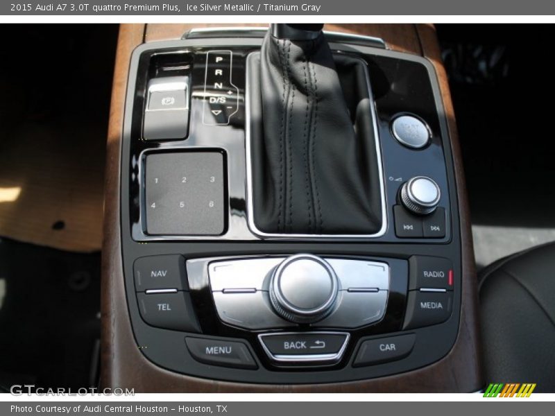 Ice Silver Metallic / Titanium Gray 2015 Audi A7 3.0T quattro Premium Plus