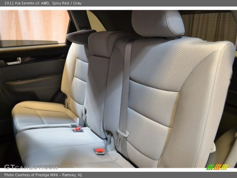 Spicy Red / Gray 2011 Kia Sorento LX AWD