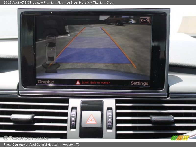 Ice Silver Metallic / Titanium Gray 2015 Audi A7 3.0T quattro Premium Plus