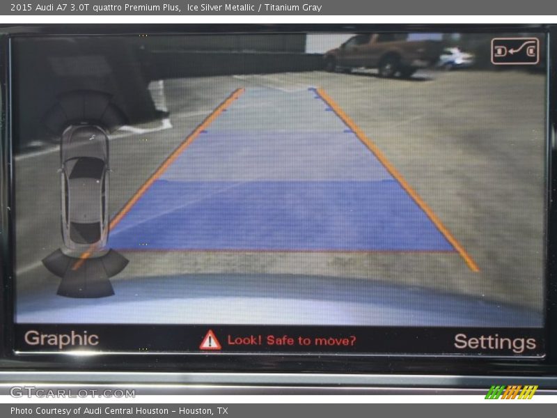 Ice Silver Metallic / Titanium Gray 2015 Audi A7 3.0T quattro Premium Plus