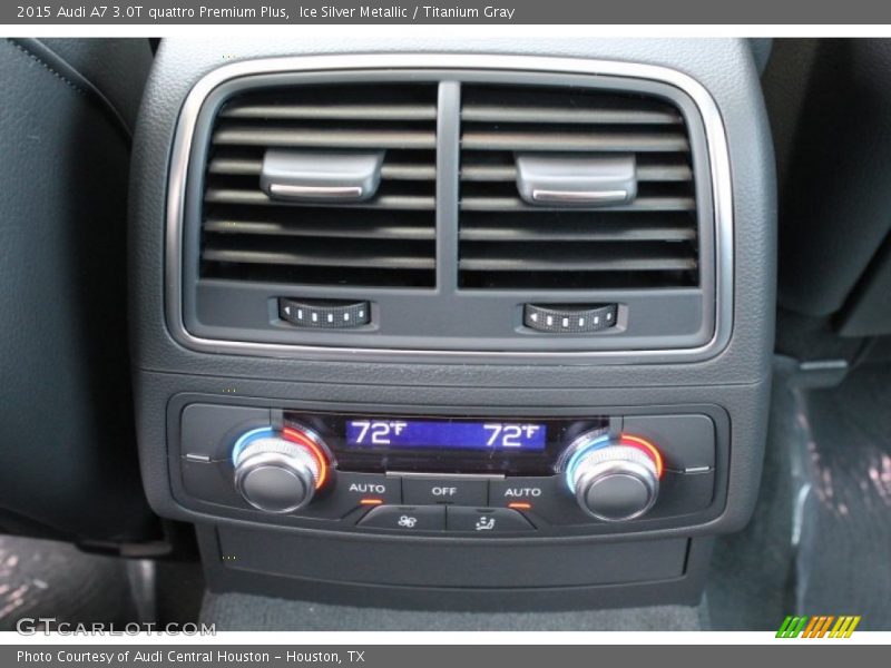 Ice Silver Metallic / Titanium Gray 2015 Audi A7 3.0T quattro Premium Plus