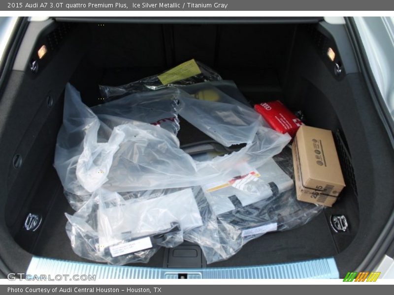 Ice Silver Metallic / Titanium Gray 2015 Audi A7 3.0T quattro Premium Plus