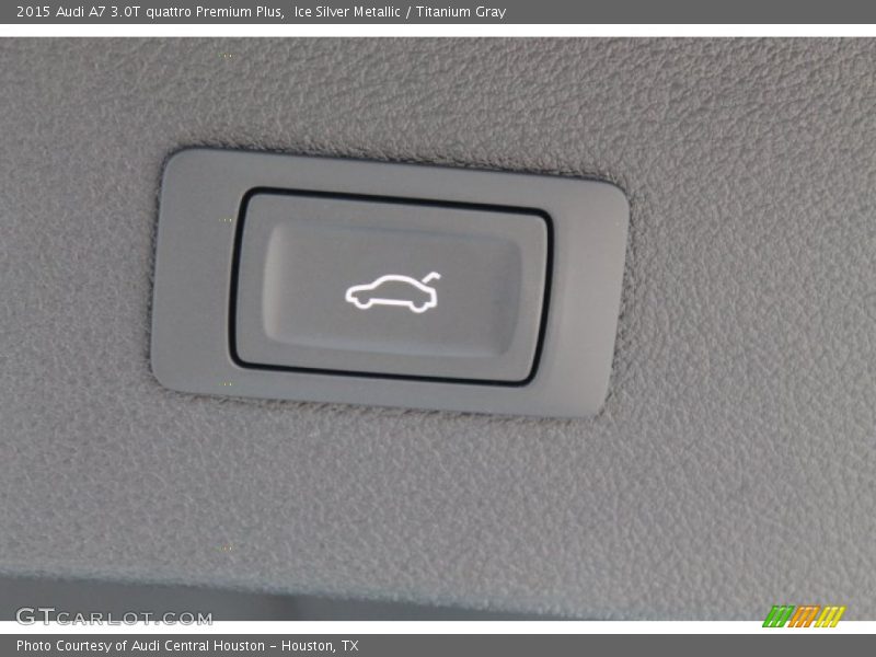 Ice Silver Metallic / Titanium Gray 2015 Audi A7 3.0T quattro Premium Plus