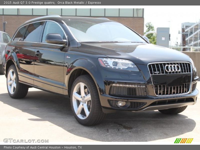 Orca Black Metallic / Espresso 2015 Audi Q7 3.0 Prestige quattro