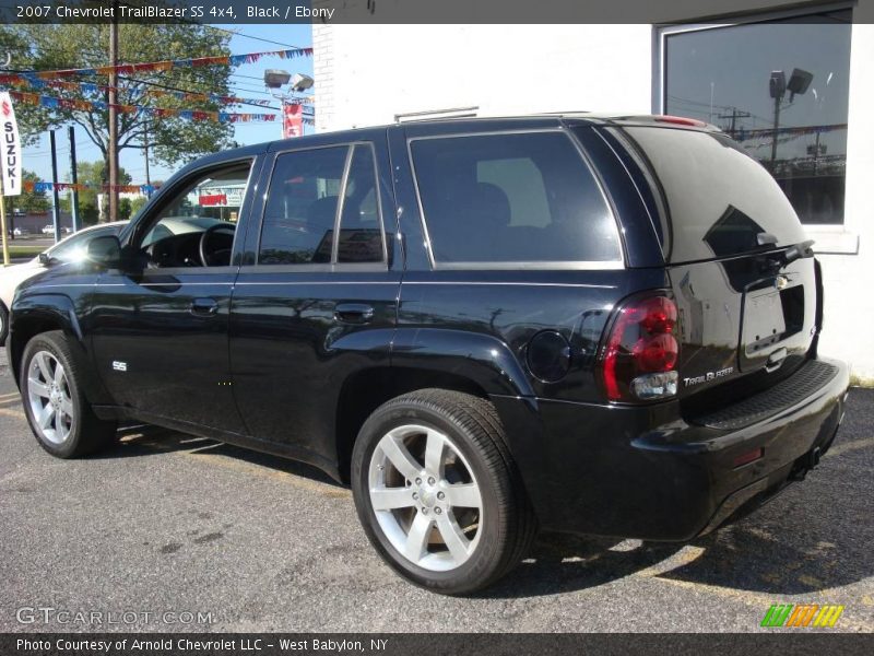 Black / Ebony 2007 Chevrolet TrailBlazer SS 4x4