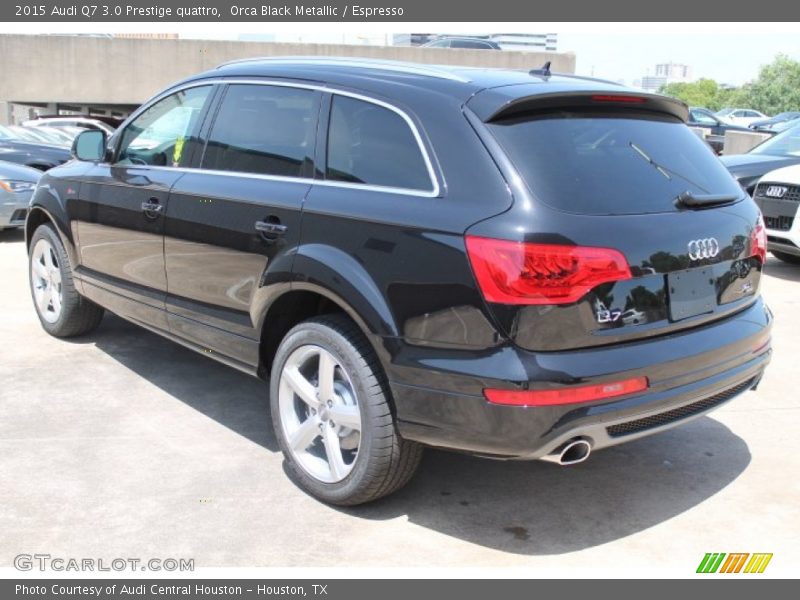Orca Black Metallic / Espresso 2015 Audi Q7 3.0 Prestige quattro