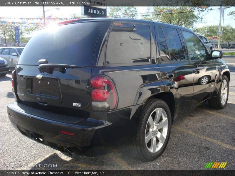 Black / Ebony 2007 Chevrolet TrailBlazer SS 4x4