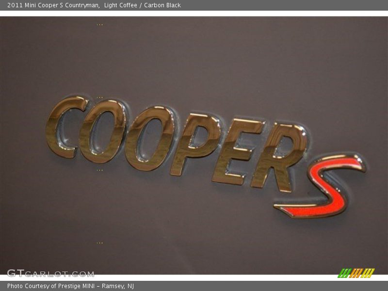 Light Coffee / Carbon Black 2011 Mini Cooper S Countryman