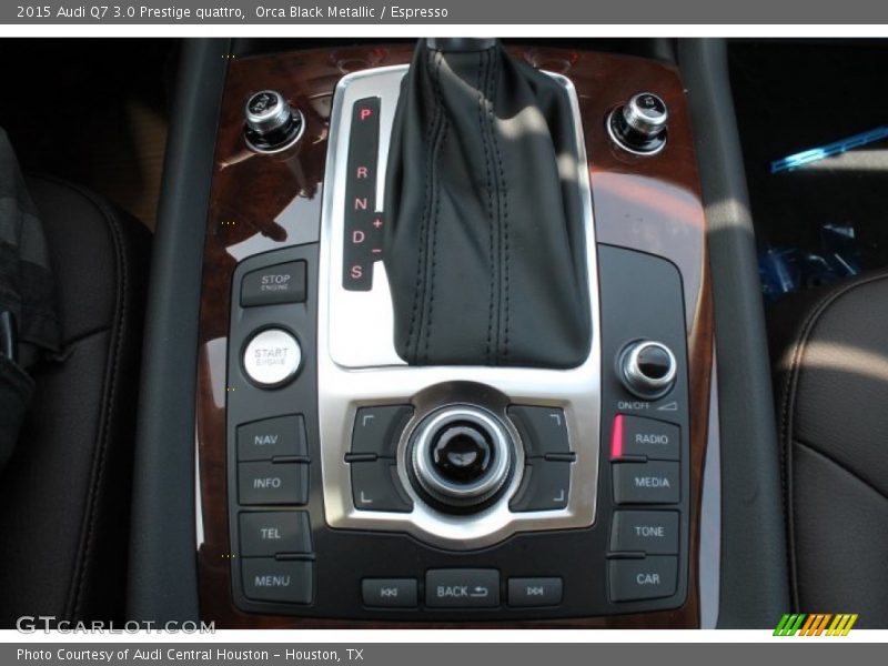 Controls of 2015 Q7 3.0 Prestige quattro