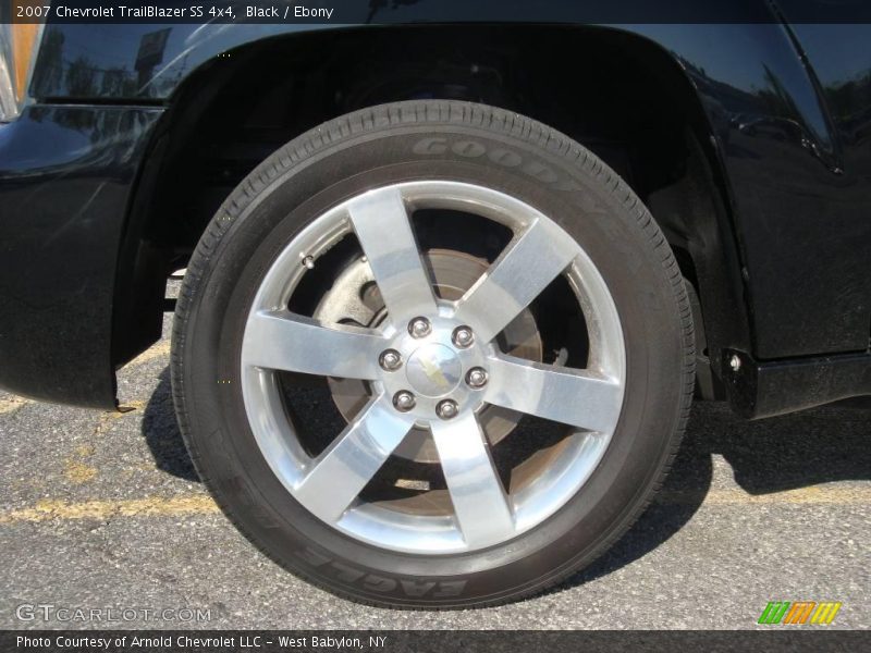 Black / Ebony 2007 Chevrolet TrailBlazer SS 4x4