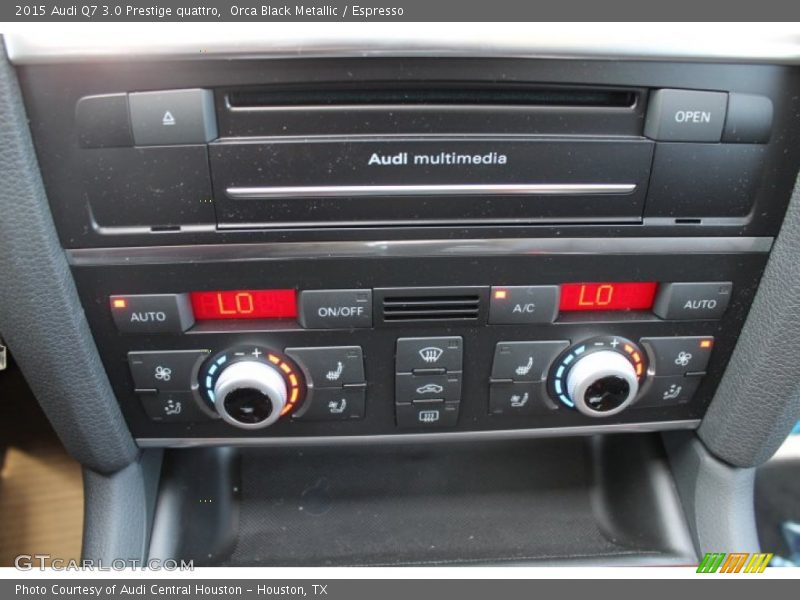 Controls of 2015 Q7 3.0 Prestige quattro