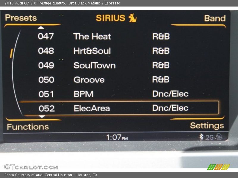 Orca Black Metallic / Espresso 2015 Audi Q7 3.0 Prestige quattro