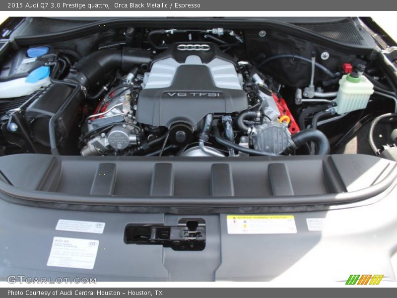  2015 Q7 3.0 Prestige quattro Engine - 3.0 Liter Supercharged TFSI DOHC 24-Valve VVT V6