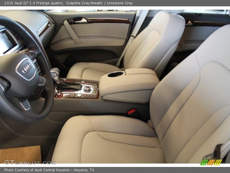 Graphite Gray Metallic / Limestone Gray 2015 Audi Q7 3.0 Prestige quattro