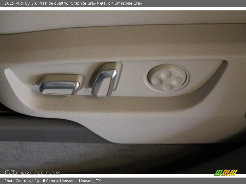Graphite Gray Metallic / Limestone Gray 2015 Audi Q7 3.0 Prestige quattro