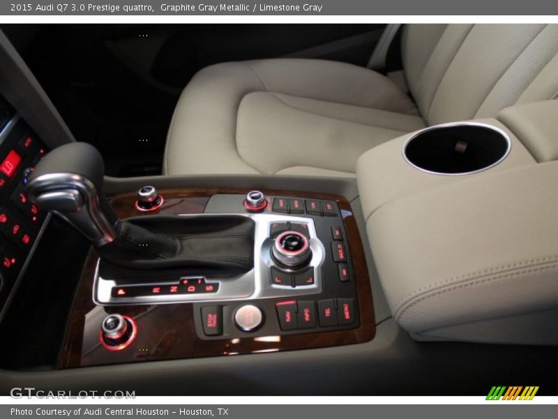 Graphite Gray Metallic / Limestone Gray 2015 Audi Q7 3.0 Prestige quattro