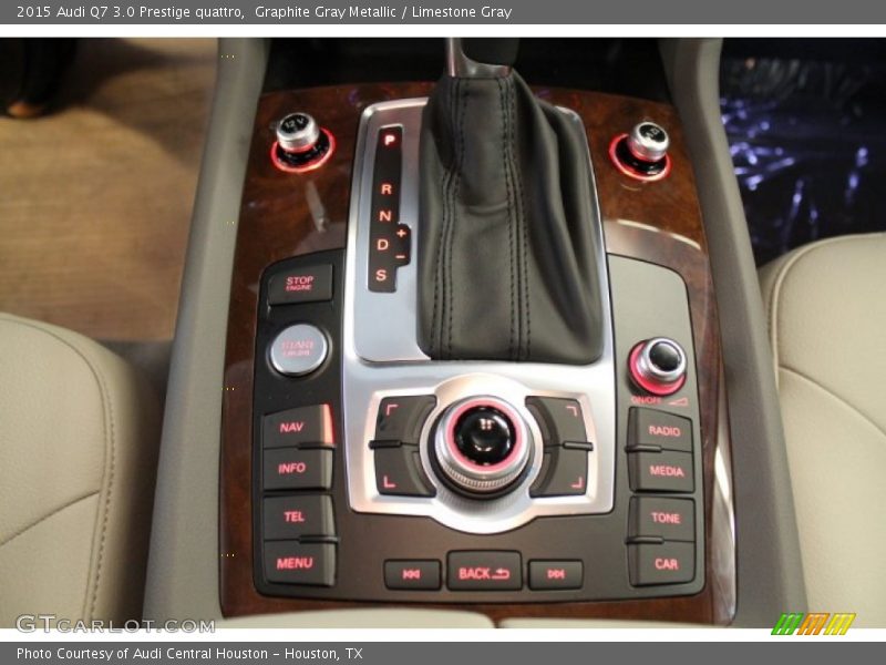 Graphite Gray Metallic / Limestone Gray 2015 Audi Q7 3.0 Prestige quattro