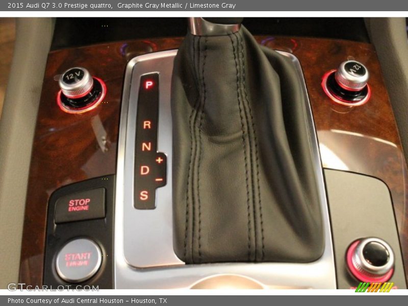 Graphite Gray Metallic / Limestone Gray 2015 Audi Q7 3.0 Prestige quattro
