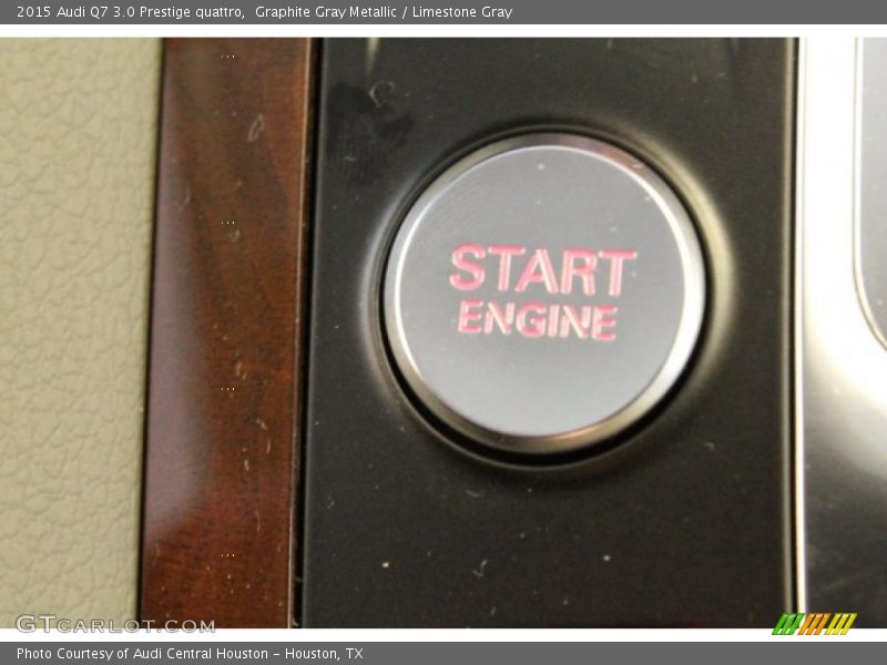 Graphite Gray Metallic / Limestone Gray 2015 Audi Q7 3.0 Prestige quattro