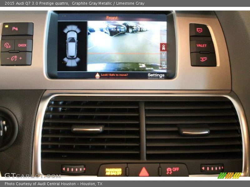 Graphite Gray Metallic / Limestone Gray 2015 Audi Q7 3.0 Prestige quattro