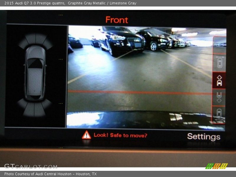 Graphite Gray Metallic / Limestone Gray 2015 Audi Q7 3.0 Prestige quattro