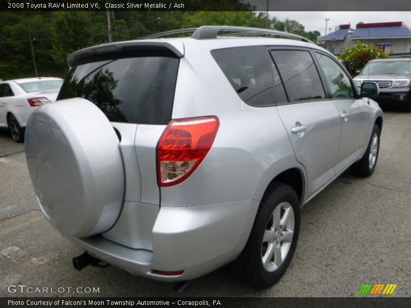 Classic Silver Metallic / Ash 2008 Toyota RAV4 Limited V6