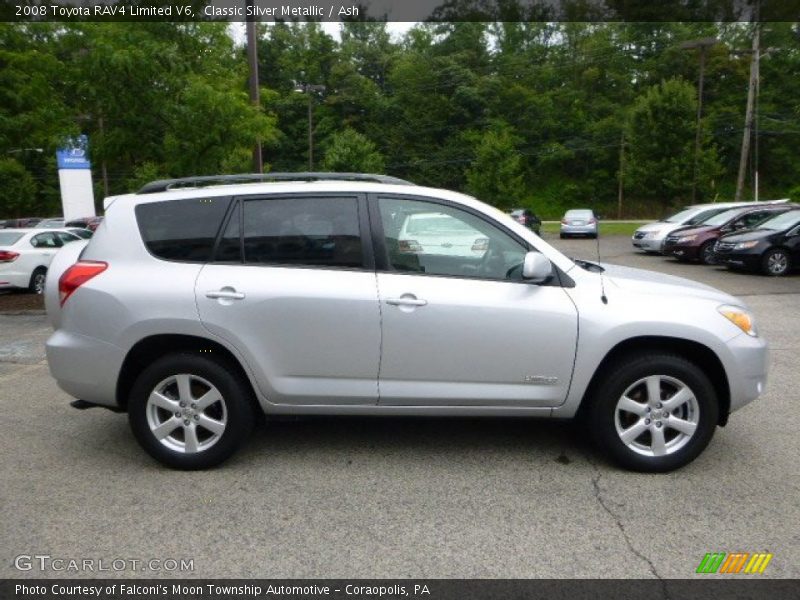 Classic Silver Metallic / Ash 2008 Toyota RAV4 Limited V6