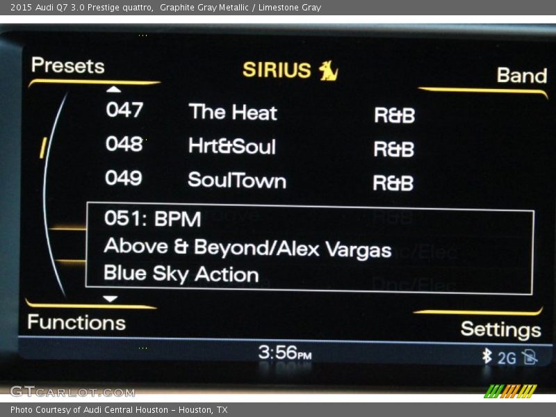 Graphite Gray Metallic / Limestone Gray 2015 Audi Q7 3.0 Prestige quattro