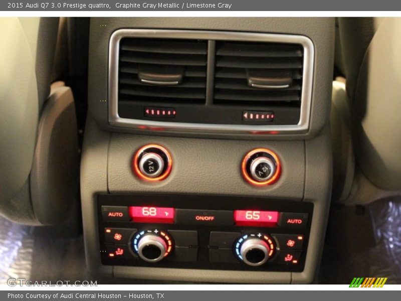 Graphite Gray Metallic / Limestone Gray 2015 Audi Q7 3.0 Prestige quattro