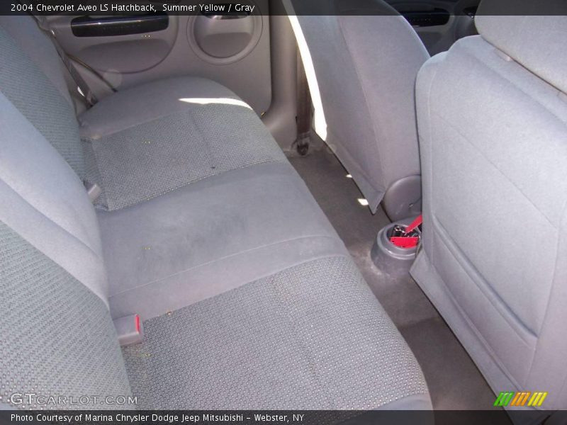 Summer Yellow / Gray 2004 Chevrolet Aveo LS Hatchback