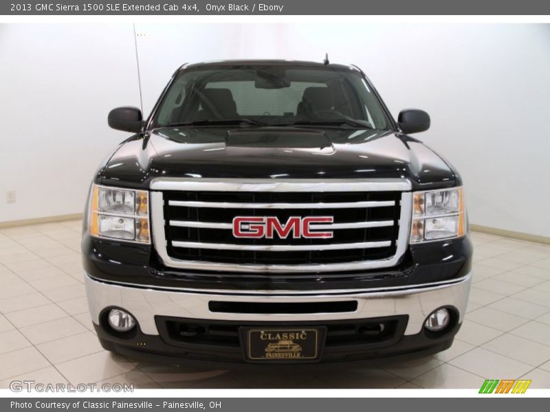 Onyx Black / Ebony 2013 GMC Sierra 1500 SLE Extended Cab 4x4
