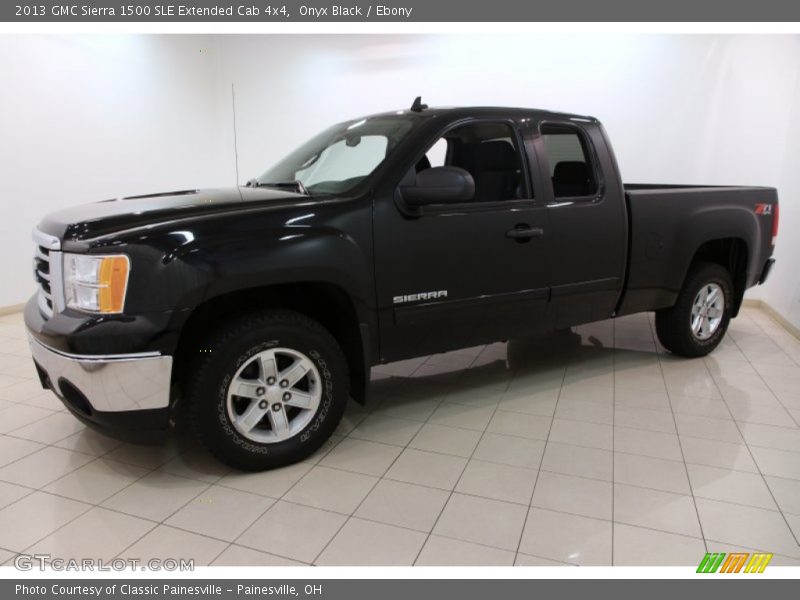 Onyx Black / Ebony 2013 GMC Sierra 1500 SLE Extended Cab 4x4