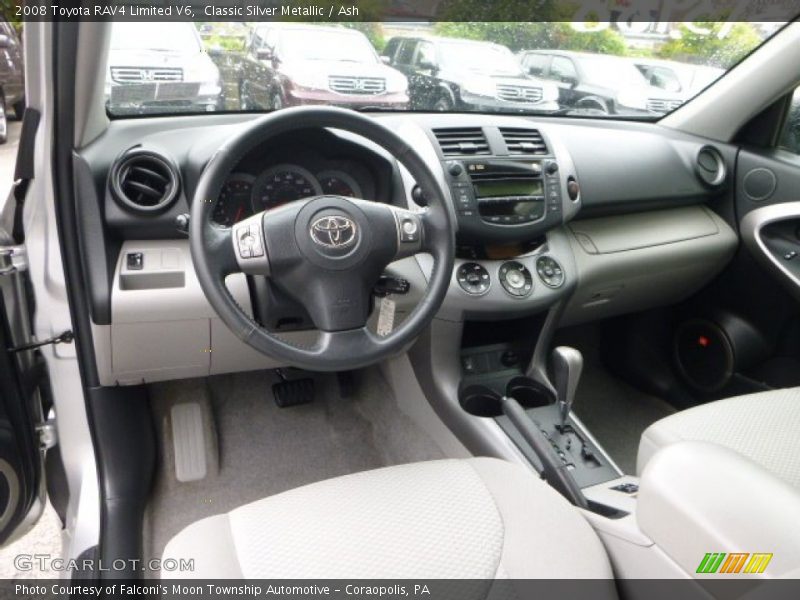 Classic Silver Metallic / Ash 2008 Toyota RAV4 Limited V6