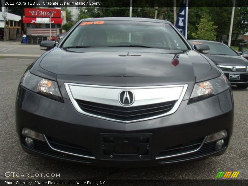 Graphite Luster Metallic / Ebony 2012 Acura TL 3.5