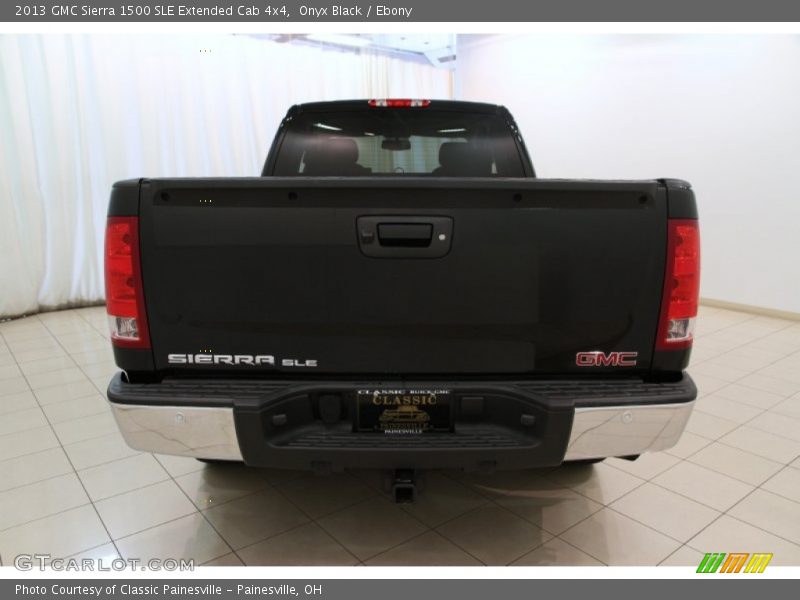 Onyx Black / Ebony 2013 GMC Sierra 1500 SLE Extended Cab 4x4