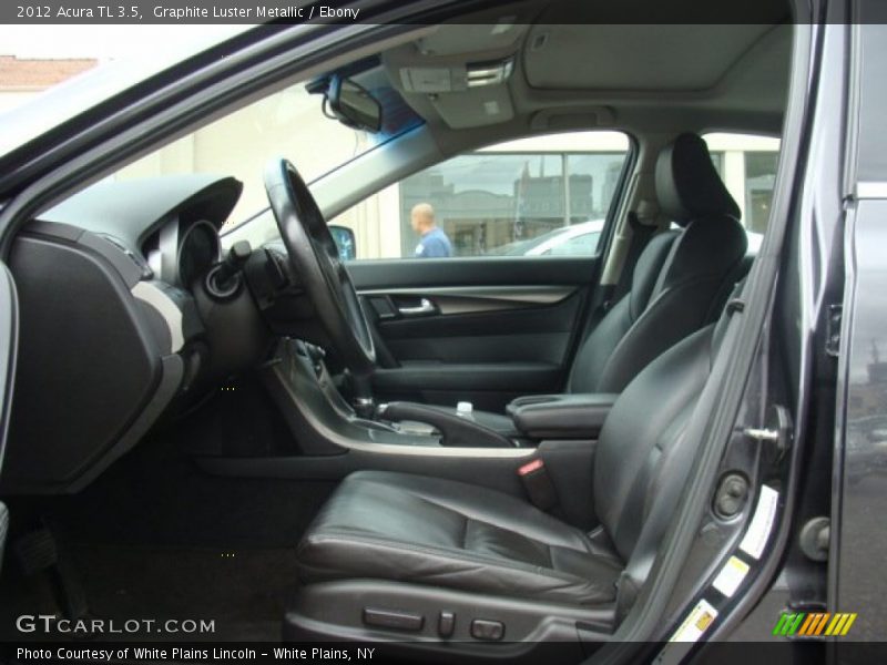 Graphite Luster Metallic / Ebony 2012 Acura TL 3.5