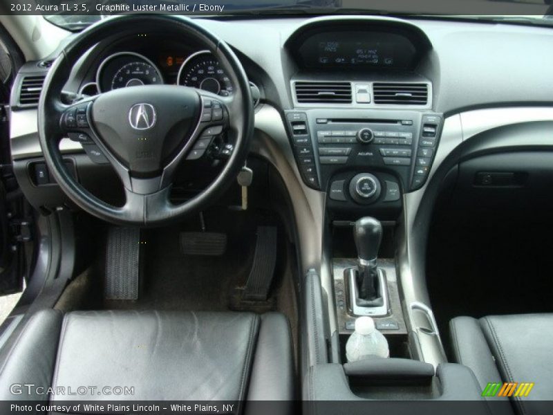 Graphite Luster Metallic / Ebony 2012 Acura TL 3.5
