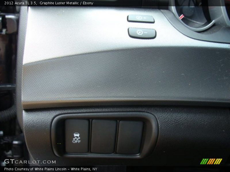 Graphite Luster Metallic / Ebony 2012 Acura TL 3.5