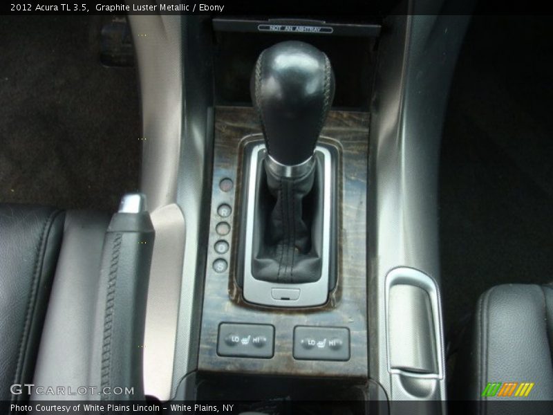 Graphite Luster Metallic / Ebony 2012 Acura TL 3.5