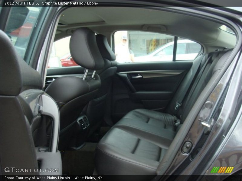 Graphite Luster Metallic / Ebony 2012 Acura TL 3.5