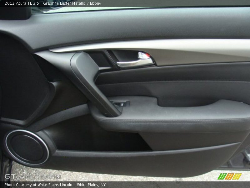 Graphite Luster Metallic / Ebony 2012 Acura TL 3.5